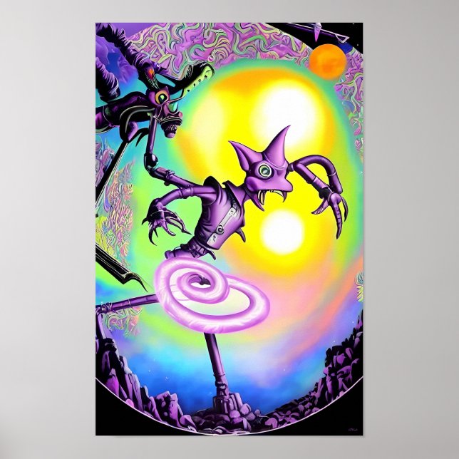 Vill du vara snäll och öka Ken Gage Art? Poster (Framsidan)