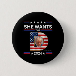 Vill ha D Donald Trump 2024 presidentvalet Knapp