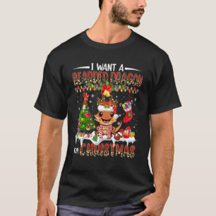 Vill ha en böjd drake till Julafton julklapp T Shirt