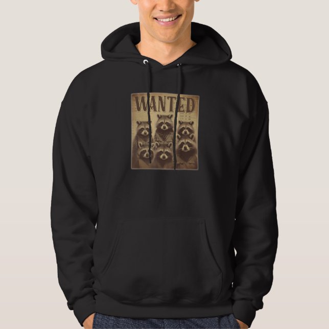 Vill ha kriminella rasism Mugshot Funny Sopor Gan Hoodie (Framsida)