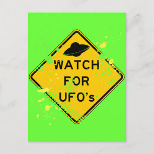 VILL HA UFO:s Vykort