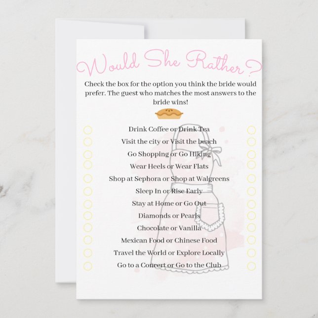 Vill hon hellre? inbjudningar (Framsida)