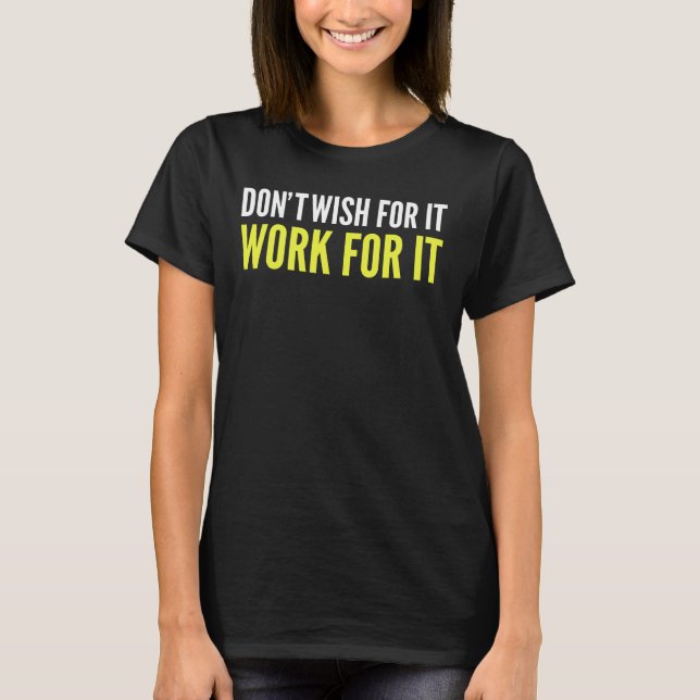 Vill inte att det ska fungera för T-Shirt (Framsida)