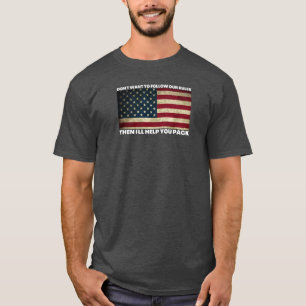 Vill inte följa vår Regler - politisk design T Shirt