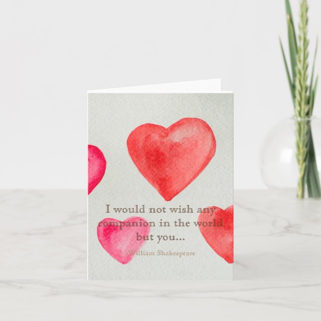 ...vill inte ha någon vän i världen, men du tack kort (Framsida)