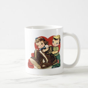 Vill jag att du ska vara min Valentine? Kaffemugg