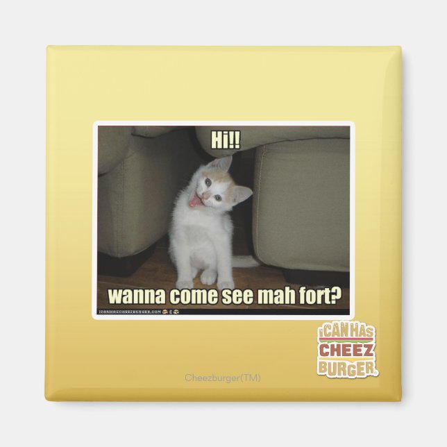 Vill kom se mah fort? magnet (Framsidan)