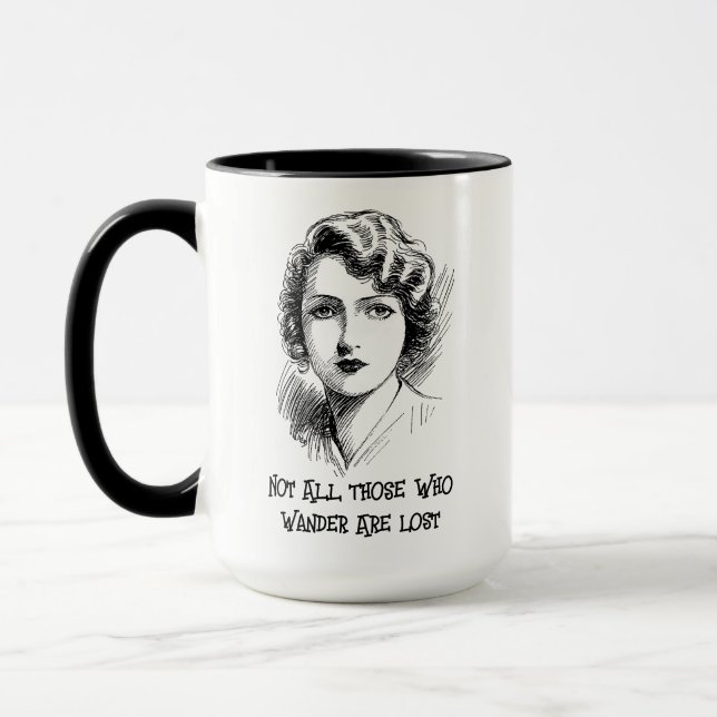 Vill kvinnor i Combo Mugg (Vänster)