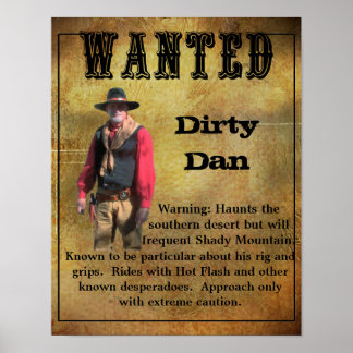 Vill Poster Dirty Dan