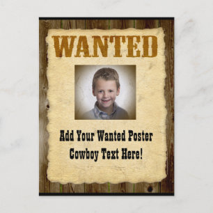Vill Poster gammaldags foto Vykort