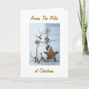 VILL SÄGA I PERSON-ACROSS MILES I CHRISTMAS HELGKORT