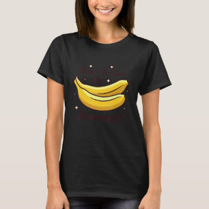 Vill se min Banana Hammock Pappa Joke T Shirt