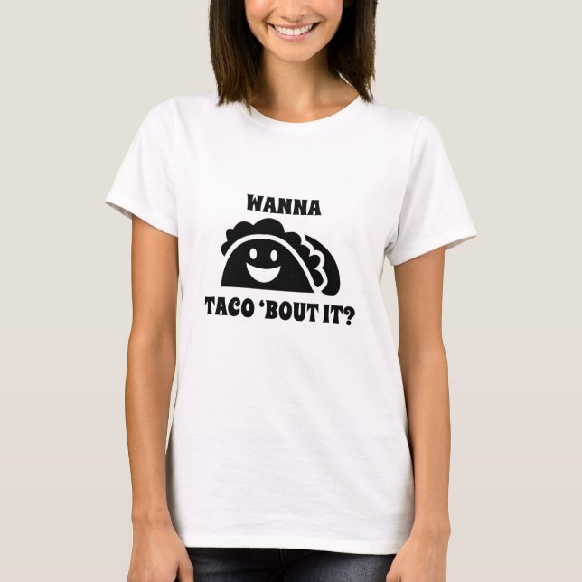 Vill snacka om det t shirt (Framsida)