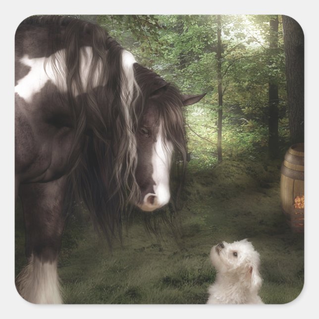 vill spela fyrkantigt klistermärke (Framsida)