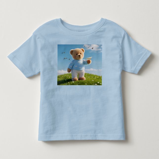 Vill vara pilot t shirt (Framsida)