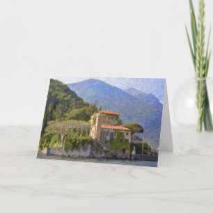"Villa Balbianello, kort för sjöComo" hälsning