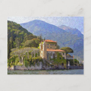 Villa Balbianello, Sjö Como-vykort Vykort