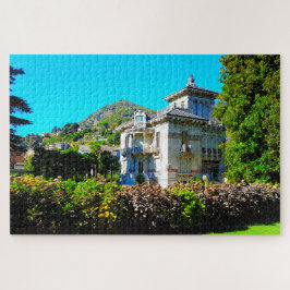 Villa Bernasconi Cernobbio Sjö Como Italien Pussel