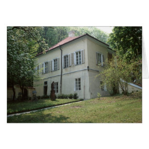 Villa Bertramka-Mozart-Prag Hälsningskort