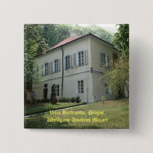 Villa Bertramka-Mozart-Prag Knapp (Framsida)