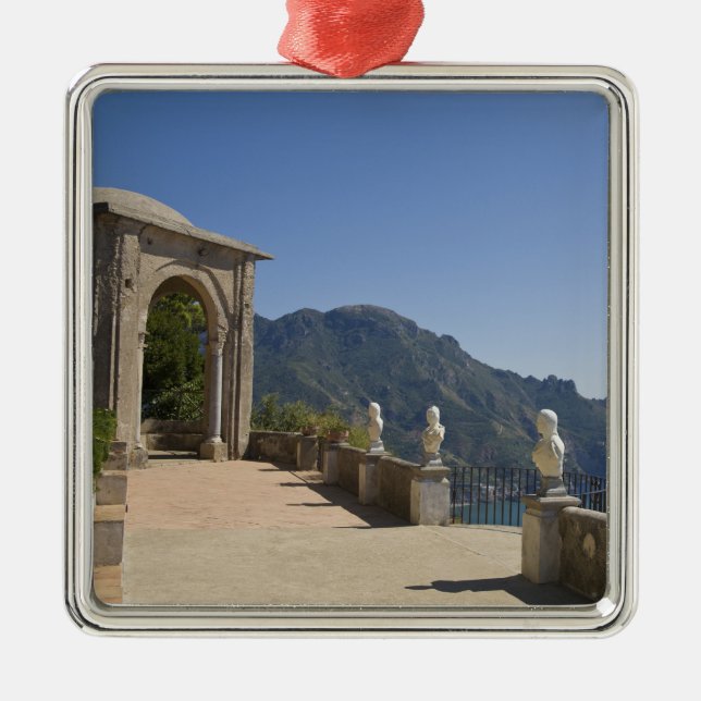 Villa Cimbrone, Ravello, Kampanien, Italien Julgransprydnad Metall (Framsidan)