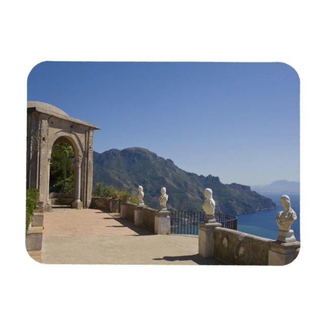 Villa Cimbrone, Ravello, Kampanien, Italien Magnet (Horisontell)
