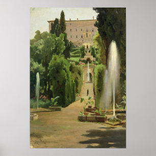 Villa D'Este, Tivoli, 1869 Poster