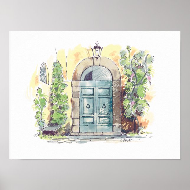 Villa Door Florence poster (Framsidan)