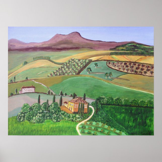 Villa i byn poster (Framsidan)