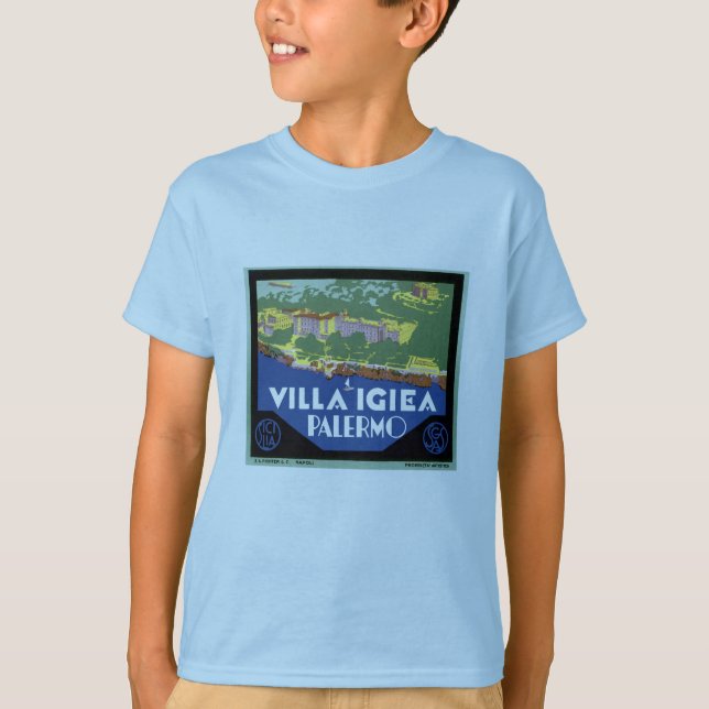 Villa Igiea Palermo T-shirt (Framsida)
