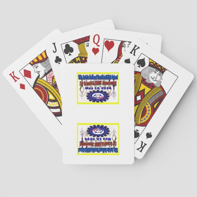 Villa Jacinta 2014 Återträff  Casinokort (Baksidan)