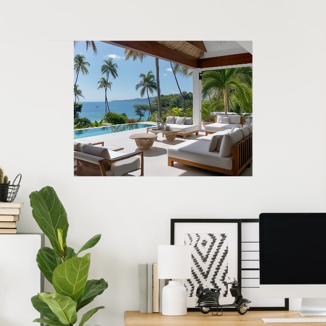 VILLA LIFE #1 POSTER (Hemmakontoret)