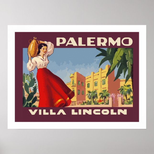 Villa Lincoln Poster (Framsidan)