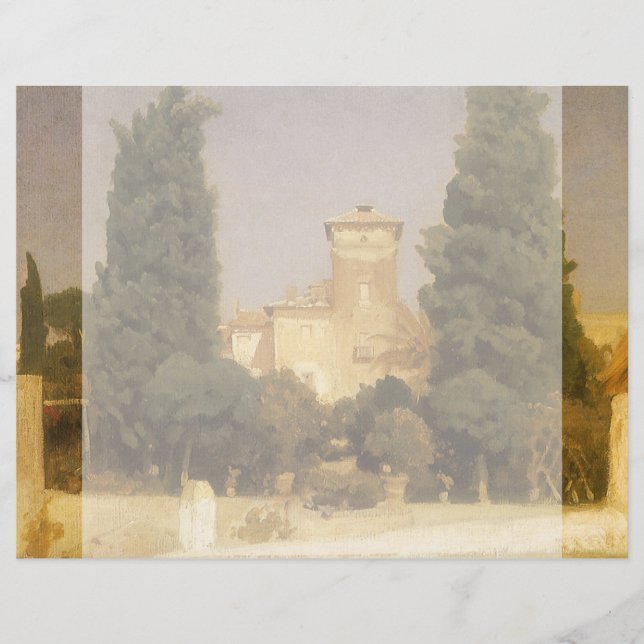 Villa Malta, Rom av Lord Frederic Leighton (Framsida)