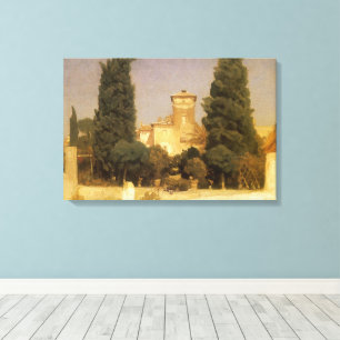 Villa Malta, Rom av Lord Frederic Leighton Canvastryck