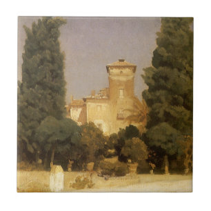 Villa Malta, Rom av Lord Frederic Leighton Kakelplatta