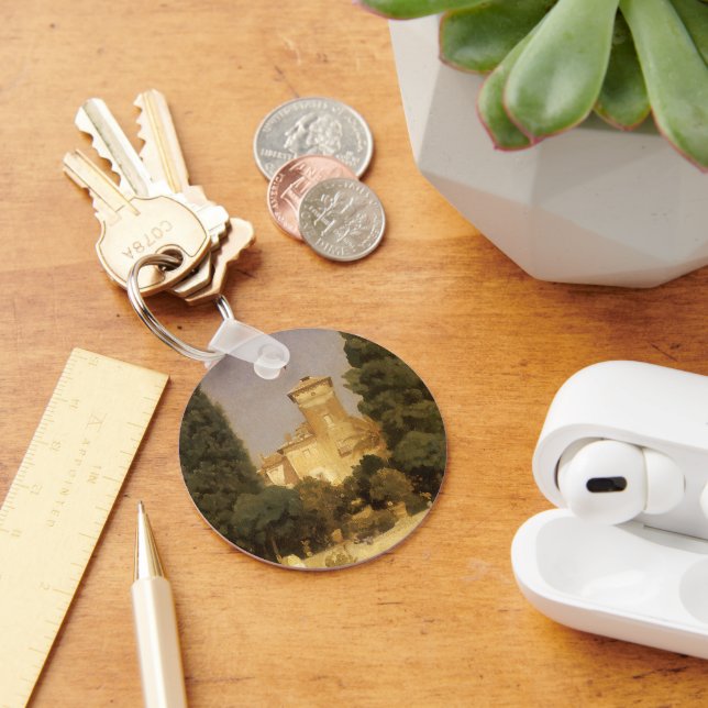 Villa Malta, Rom av Lord Frederic Leighton Nyckelring (Skrivbord)