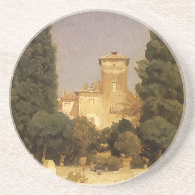 Villa Malta, Rom av Lord Frederic Leighton Underlägg (Framsidan)