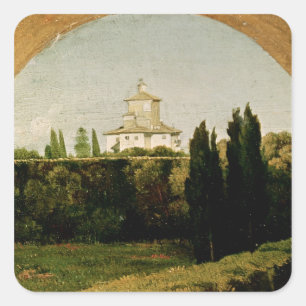 Villa Medici, Rom Fyrkantigt Klistermärke