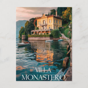 Villa Monastero Varenna sjö como Vykort