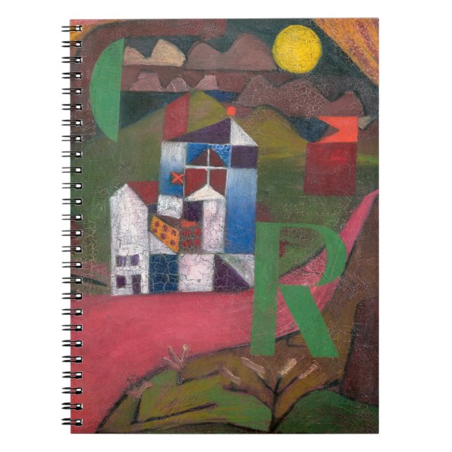 Villa R | Paul Klee | Anteckningsbok (Framsidan)