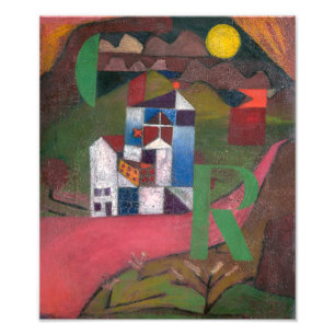 Villa R Paul Klee Fototryck