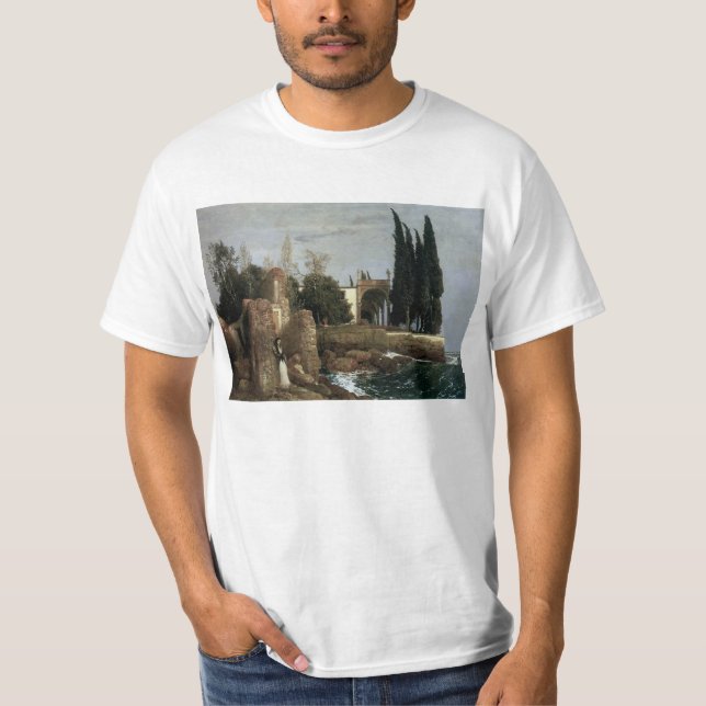 Villa vid havet av Arnold Böcklin, symbolism konst Tröja (Framsida)