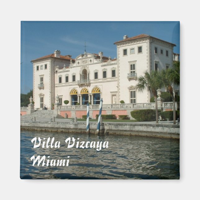 Villa Vizcaya Magnet (Framsidan)