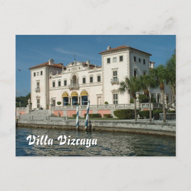 Villa Vizcaya Vykort (Framsida)