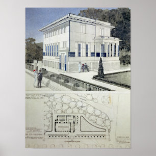 Villa Wagner, Wien Poster