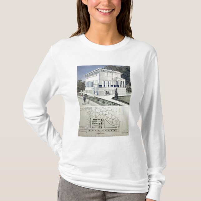 Villa Wagner, Wien T-shirt (Framsida)
