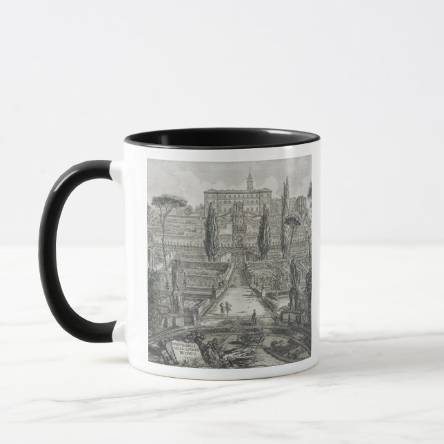Villad'Esten på Tivoli (gravyr) Mugg (Vänster)