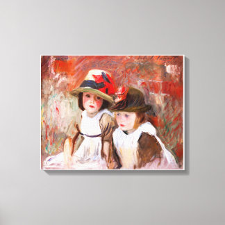 Village Children (1890) av John Singer Sargent. Canvastryck
