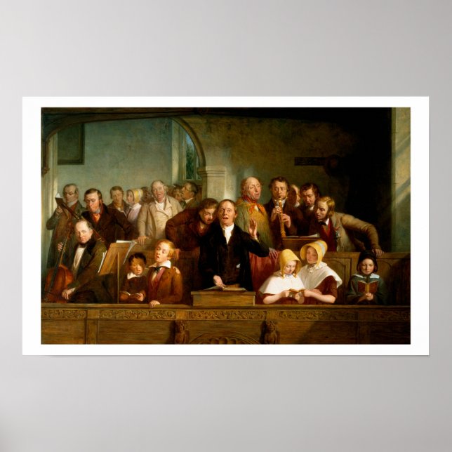 Village choir (se även 12274) poster (Framsidan)